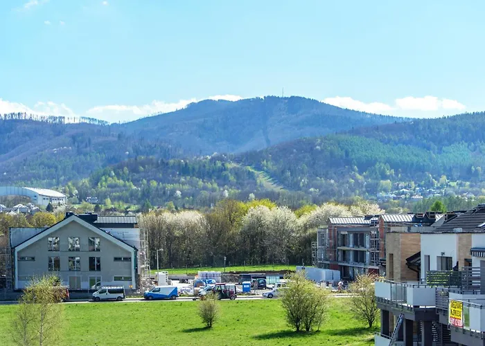Dwupietrowy Beskid View Apartmán