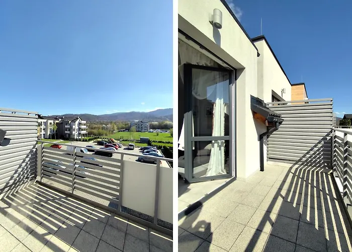 Dwupietrowy Beskid View Apartmán